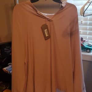 NWT Pale Pink Blouse